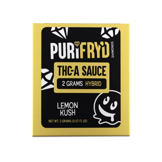 Half Bak'd THCa Sauce Lemon Kush (Hybrid)